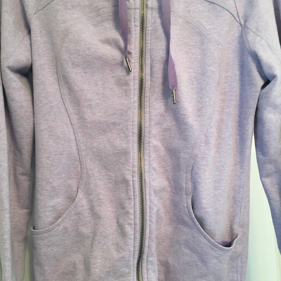 Lululemon scuba hoodie size 6 light purple - Picture 2 of 7